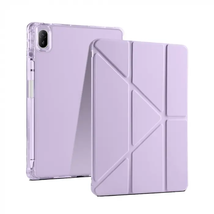 Huawei Matepad Se 11 Kılıf Lopard Tri Folding Kalem Bölmeli Standlı Kılıf