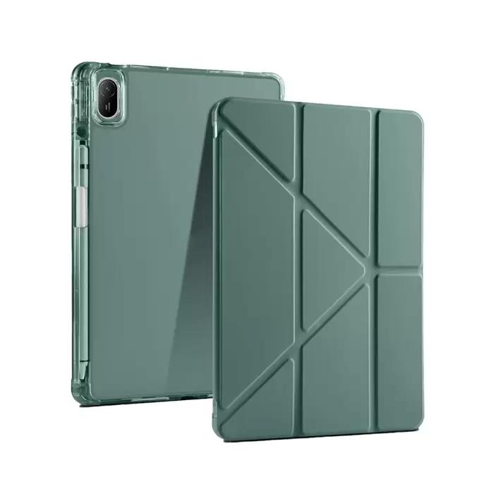 Huawei Matepad Se 11 Kılıf Lopard Tri Folding Kalem Bölmeli Standlı Kılıf
