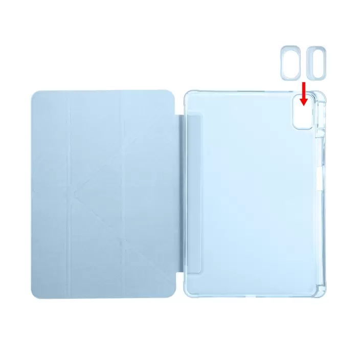 Huawei Matepad Se 11 Kılıf Lopard Tri Folding Kalem Bölmeli Standlı Kılıf