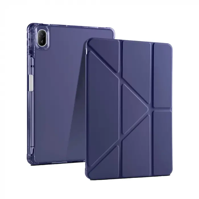 Huawei Matepad Se 11 Kılıf Lopard Tri Folding Kalem Bölmeli Standlı Kılıf
