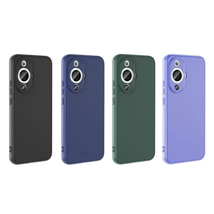 Huawei Nova 12s Kılıf Lopard Içi Kadife Lansman Yumuşak Mara Silikon Kapak