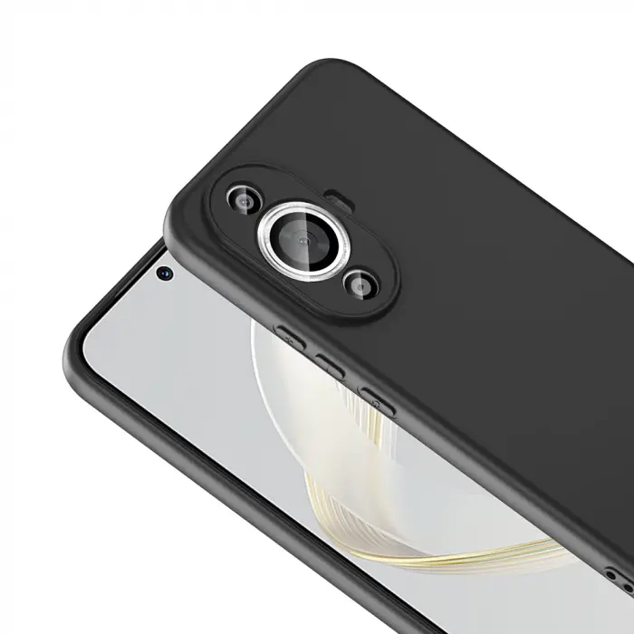 Huawei Nova 12s Kılıf Lopard Içi Kadife Lansman Yumuşak Mara Silikon Kapak