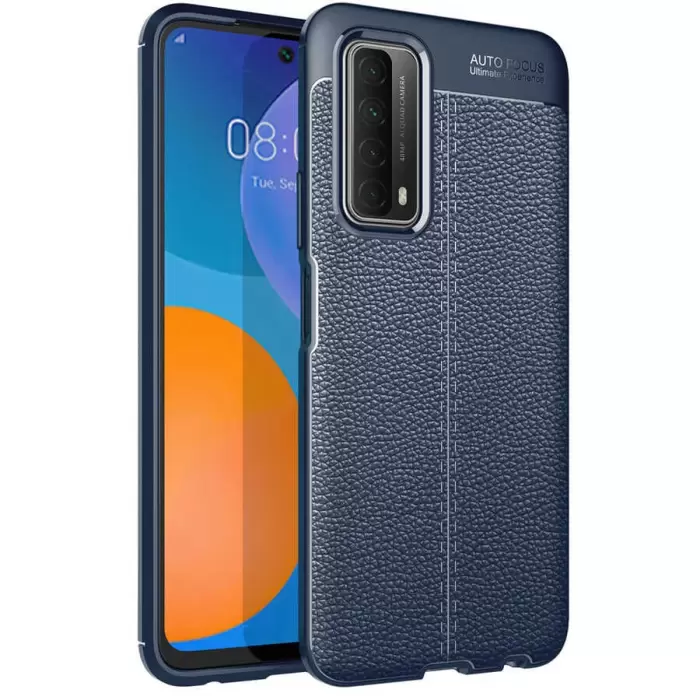 Huawei P Smart 2021 Kılıf Lopard Kamera Korumalı Deri Orjinal Görünümlü Kapak Niss
