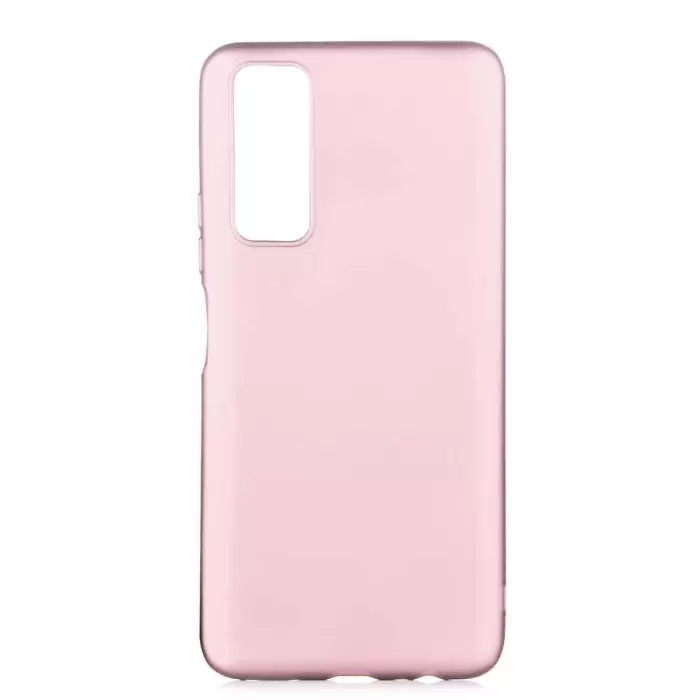 Huawei P Smart 2021 Kılıf Lopard Klasik Mat Renkli Yumuşak Premier Silikon Kılıf