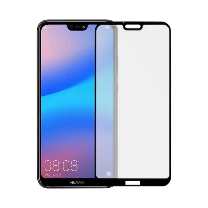 Huawei P20 Lite Lopard Tam Kapatan Hayalet Mat Seramik Ekran Koruyucu Kırılmaz Cam