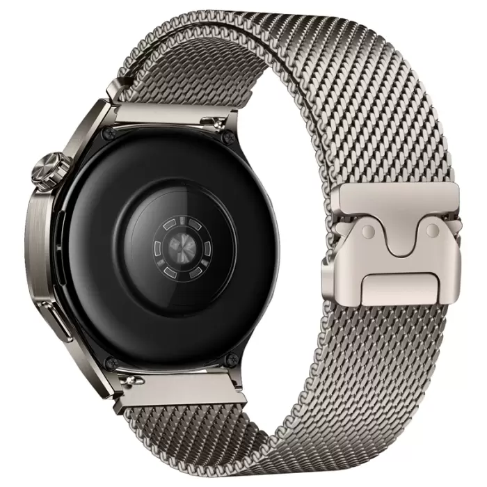 Huawei Watch Gt 3 46mm Lopard Krd-25 Metal Hasır Kordon