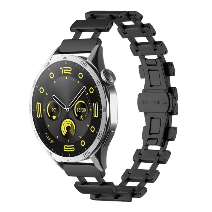 Huawei Watch GT 3 46mm Lopard KRD-96 22mm Metal Kordon