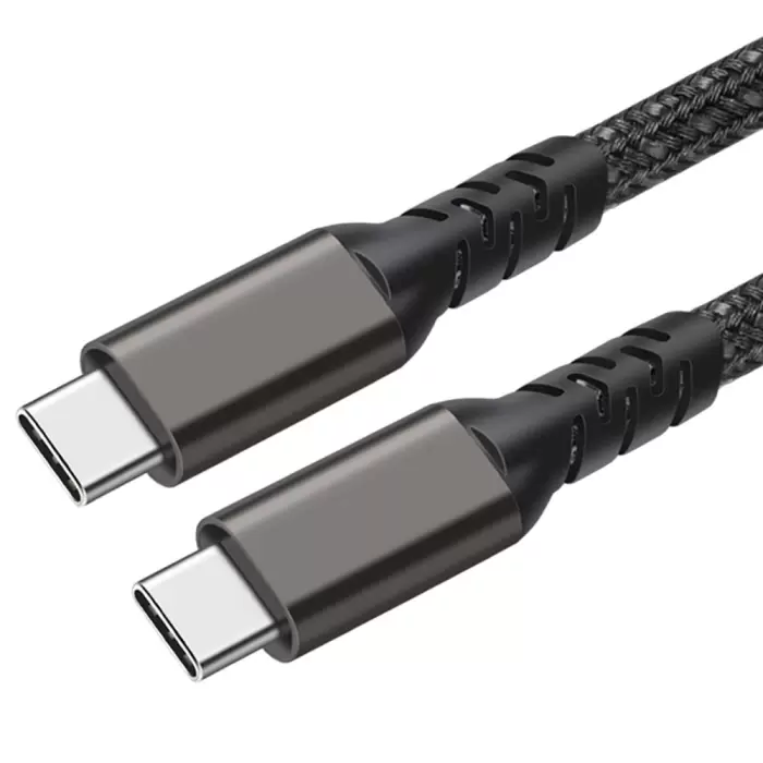 Lopard 2.Jenerasyon Type-C to Type-C USB3.2 PD Data Kablosu 100W 20Gbps 4K@60Hz 0.5 Metre