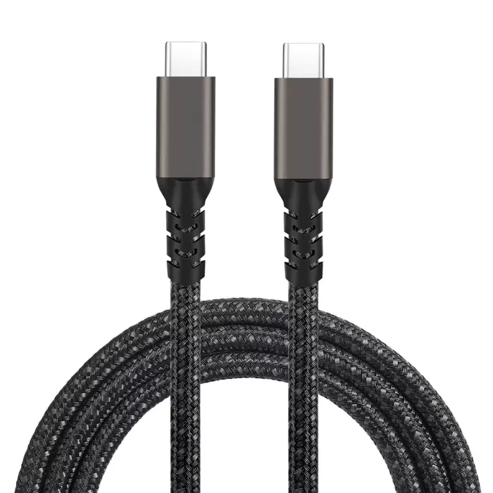 Lopard 2.Jenerasyon Type-C to Type-C USB3.2 PD Data Kablosu 100W 20Gbps 4K@60Hz 0.5 Metre