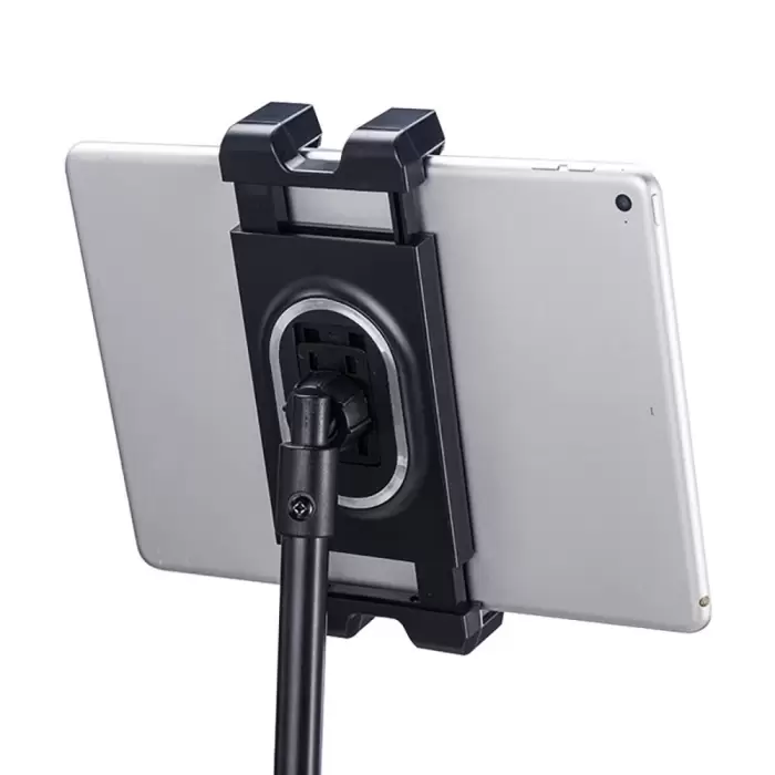 iPad, iPhone, Tab, Samsung 145cm Dört Kademeli Metal Boru Tablet Ve Telefon Tutuculu Tripod Adv-306