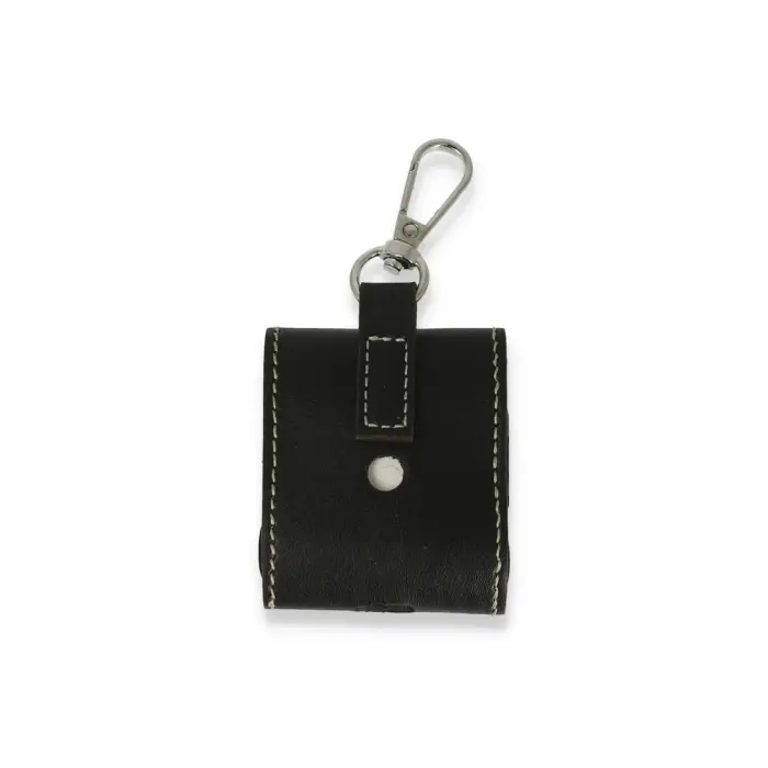 Lopard Airpods 2 (2.nesil) Askılı Kılıf - Siyah