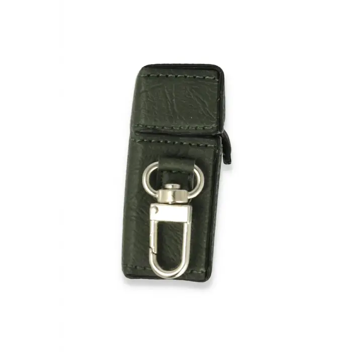 Lopard Airpods 2 (2.nesil) Deri Kılıf - Haki Yeşil