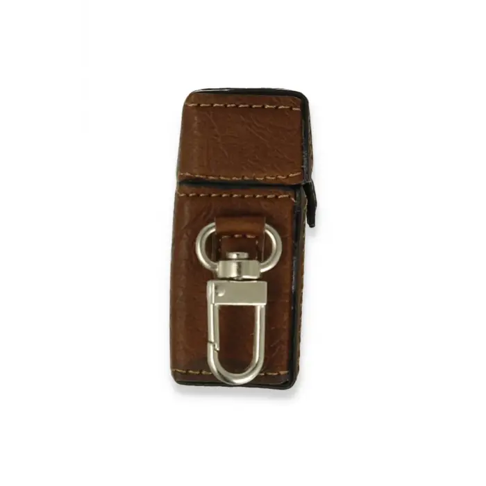 Lopard Airpods 2 (2.nesil) Deri Kılıf - Kahverengi