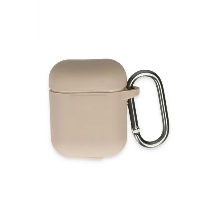 Lopard Airpods 2 (2.nesil) Hang Kılıf - Pudra