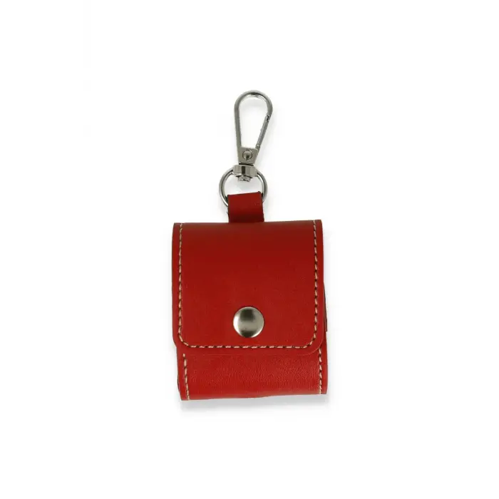 Lopard Airpods Pro (1.nesil) Askılı Kılıf - Kırmızı