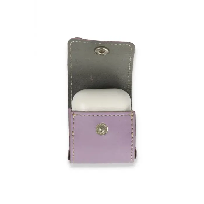 Lopard Airpods Pro (1.nesil) Askılı Kılıf - Lila