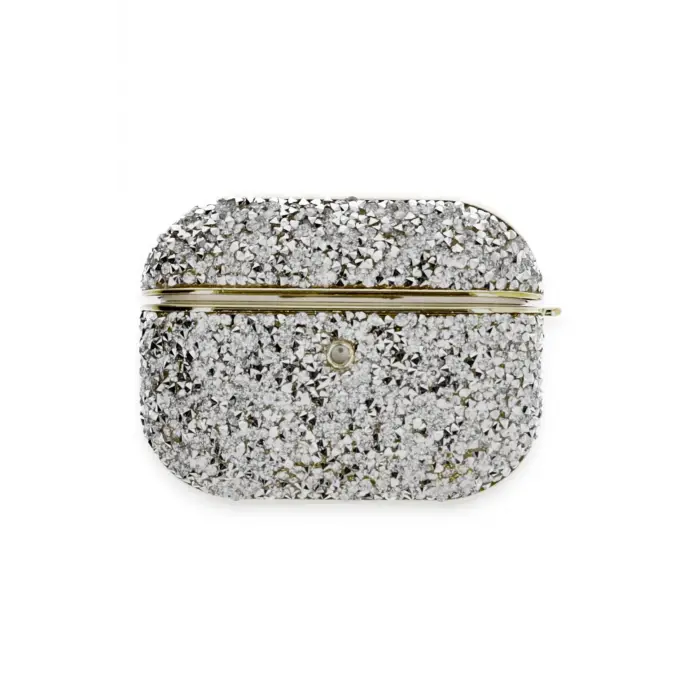 Lopard Airpods Pro 2 (2.nesil) Luz Taşlı Kılıf - Mavi