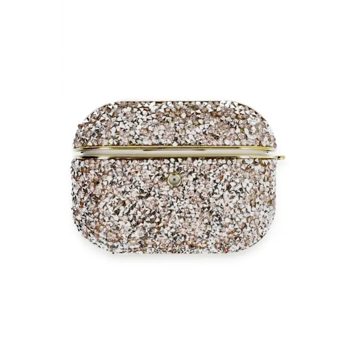 Lopard Airpods Pro 2 (2.nesil) Luz Taşlı Kılıf - Pembe
