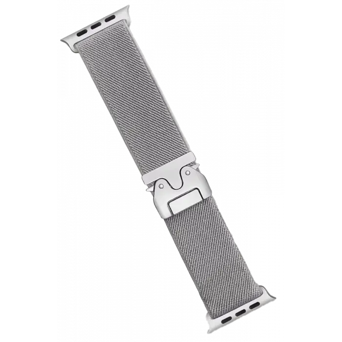 Lopard Apple Watch 42mm Forest Kumaş Kordon - Titan Gri