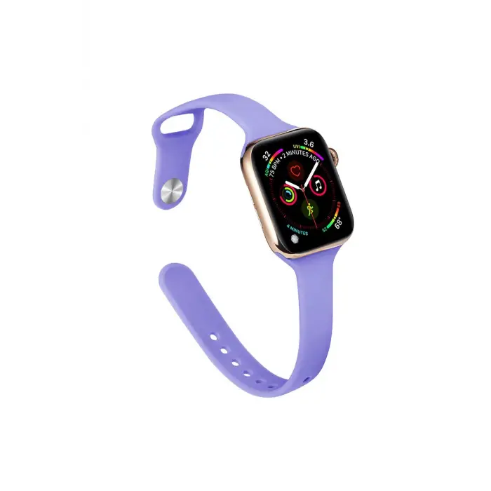 Lopard Apple Watch 42mm Klasik Kordon - Mor