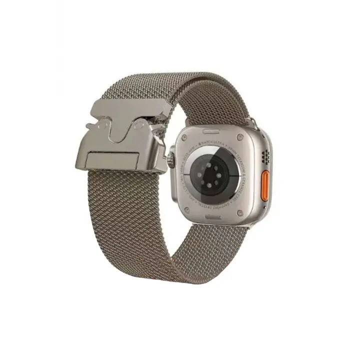 Lopard Apple Watch 42mm Milano Metal Kordon - Desert