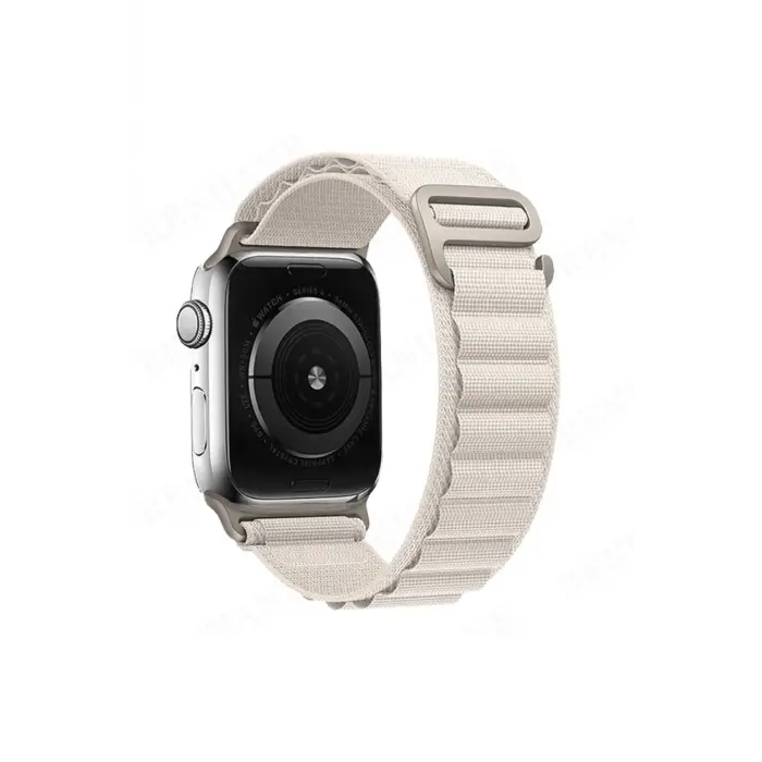 Lopard Apple Watch 42mm Mountain Kordon - Beyaz