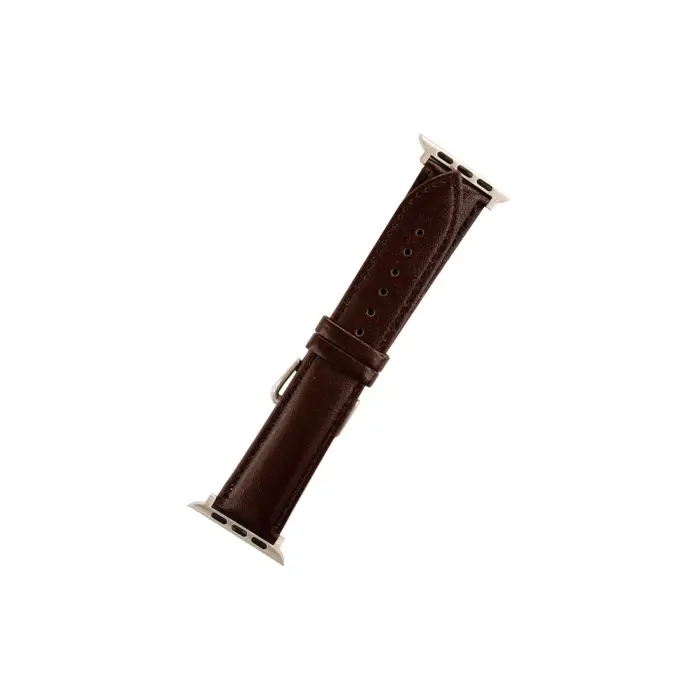 Lopard Apple Watch 42mm Nl26 Deri Kordon - Kahverengi