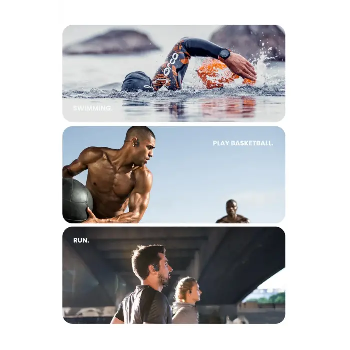 Lopard As9 Suya Dayanıklı Bluetooth Kulaklık - Siyah