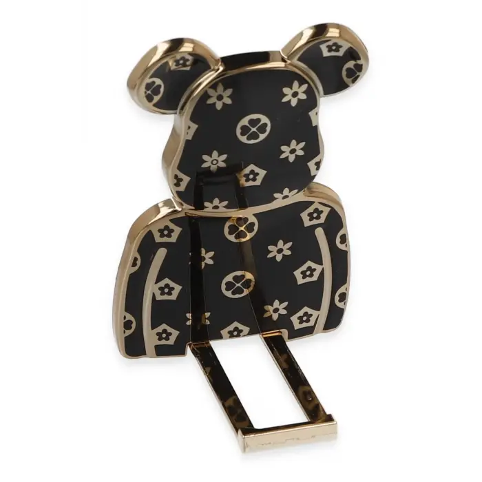 Lopard Astro Stand Ayıcık Desenli - Siyah