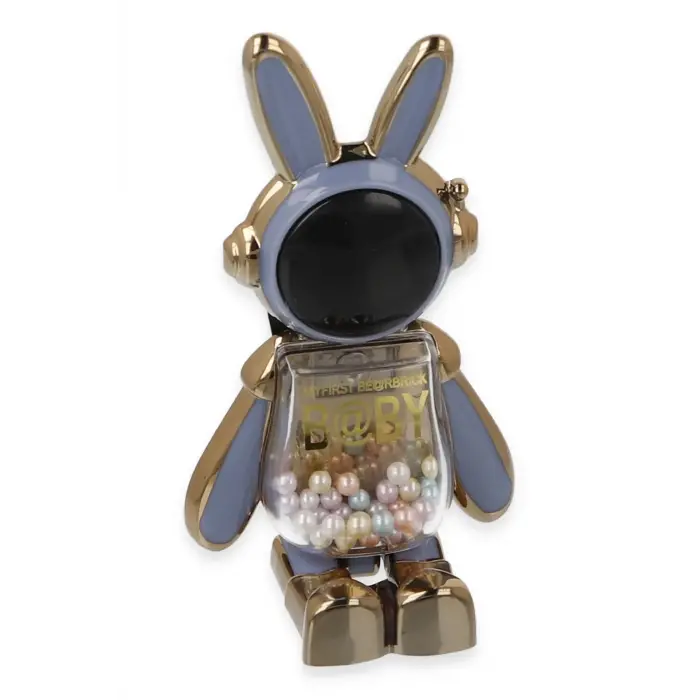 Lopard Astro Stand Tavşan Astronot - Açık Mavi