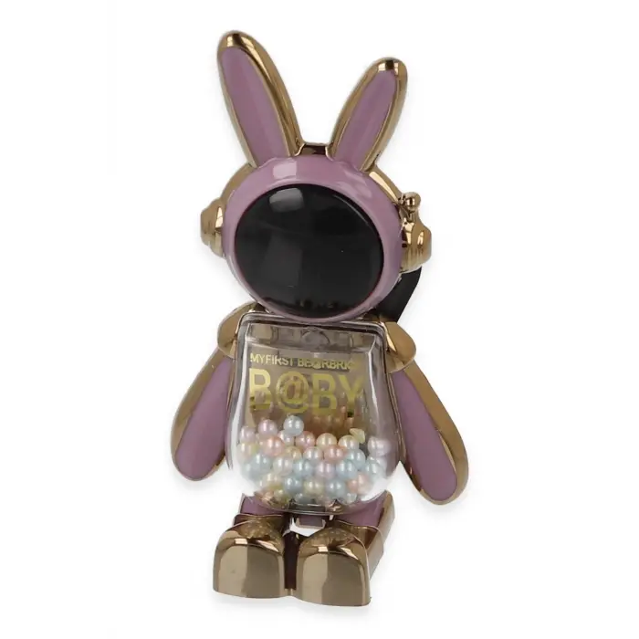 Lopard Astro Stand Tavşan Astronot - Mor