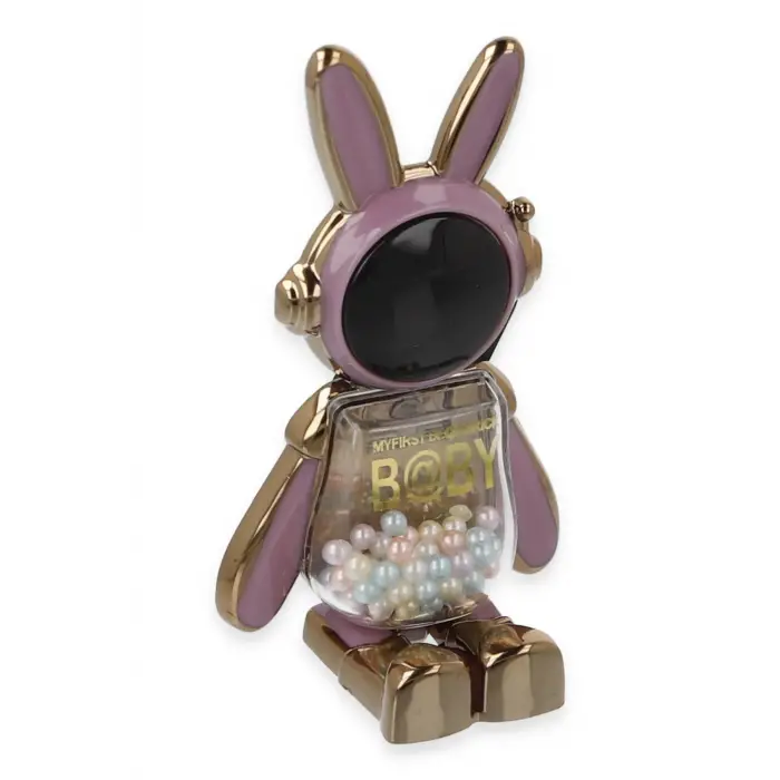 Lopard Astro Stand Tavşan Astronot - Mor