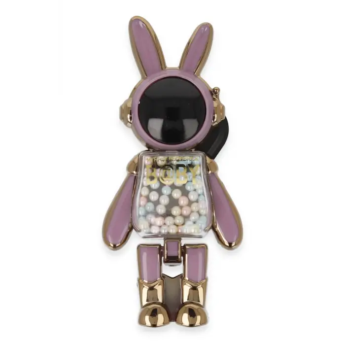 Lopard Astro Stand Tavşan Astronot - Mor