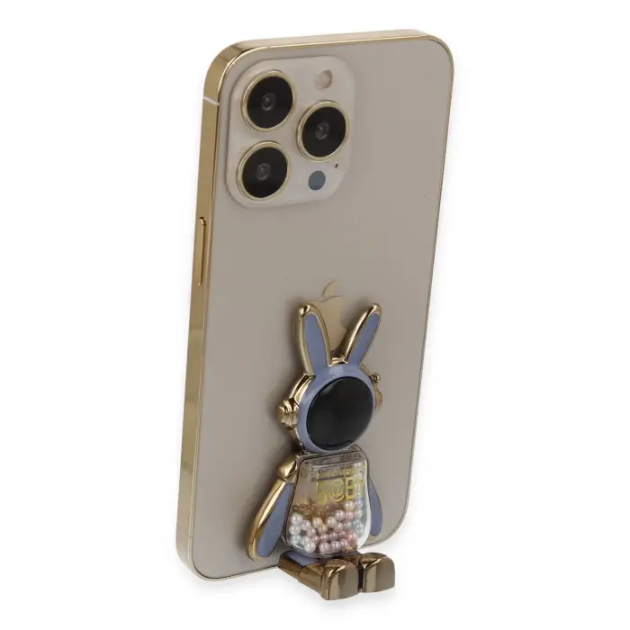 Lopard Astro Stand Tavşan Astronot - Mor