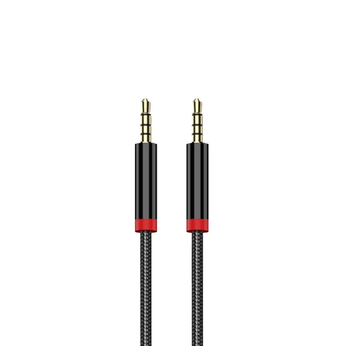 Lopard Au-707 Örgü Tasarımlı Aux Audio Kablo 3.5mm 1m