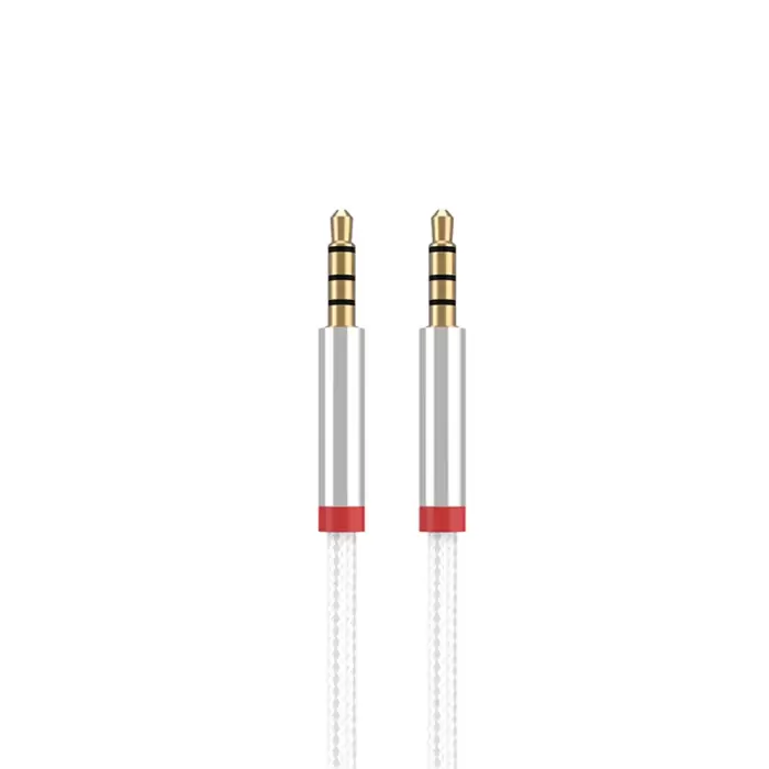 Lopard Au-707 Örgü Tasarımlı Aux Audio Kablo 3.5mm 1m