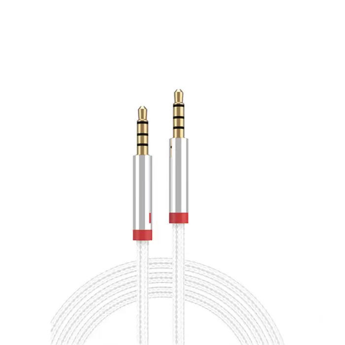 Lopard Au-708 Örgü Tasarımlı Aux Audio Kablo 3.5mm 3m