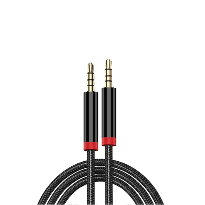 Lopard Au-708 Örgü Tasarımlı Aux Audio Kablo 3.5mm 3m