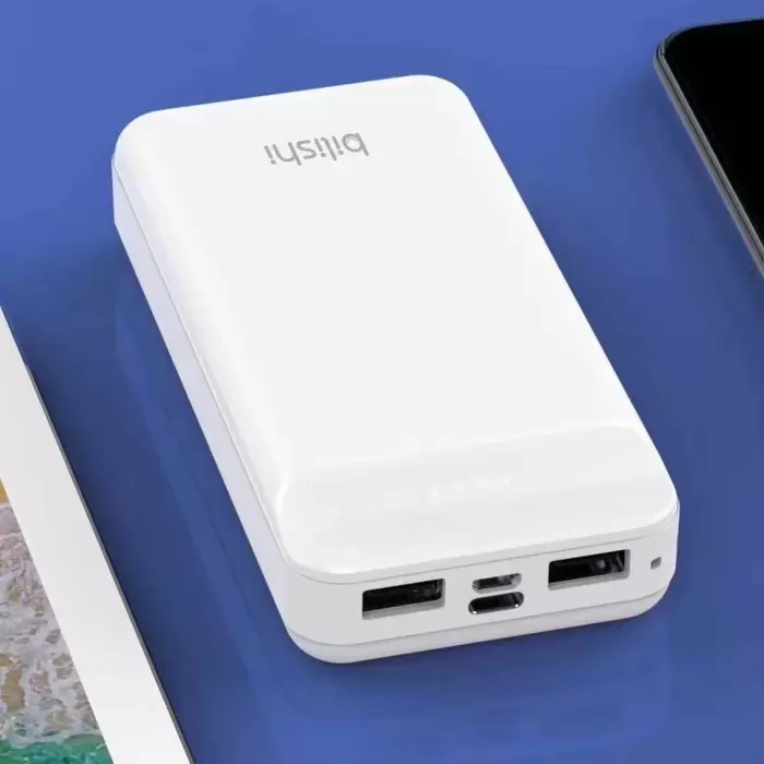 Lopard B-05 Hızlı Şarj Özellikli Led Göstergeli Taşınabilir Powerbank 20000mAh
