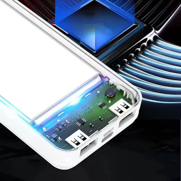 Lopard B-05 Hızlı Şarj Özellikli Led Göstergeli Taşınabilir Powerbank 20000mAh