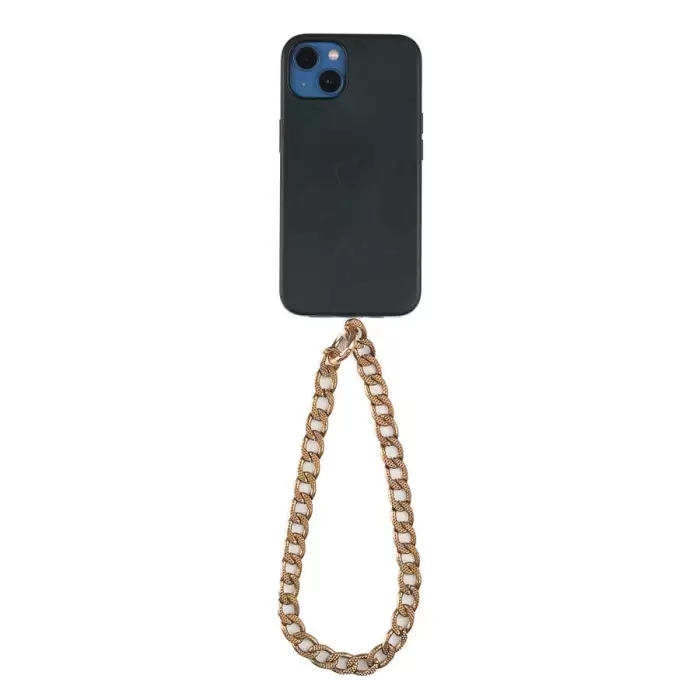 Lopard Cep Telefonu Askısı Metal Zincir 35 cm