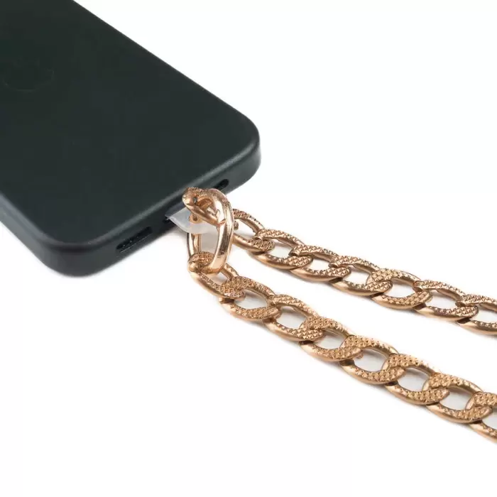Lopard Cep Telefonu Askısı Metal Zincir 35 cm
