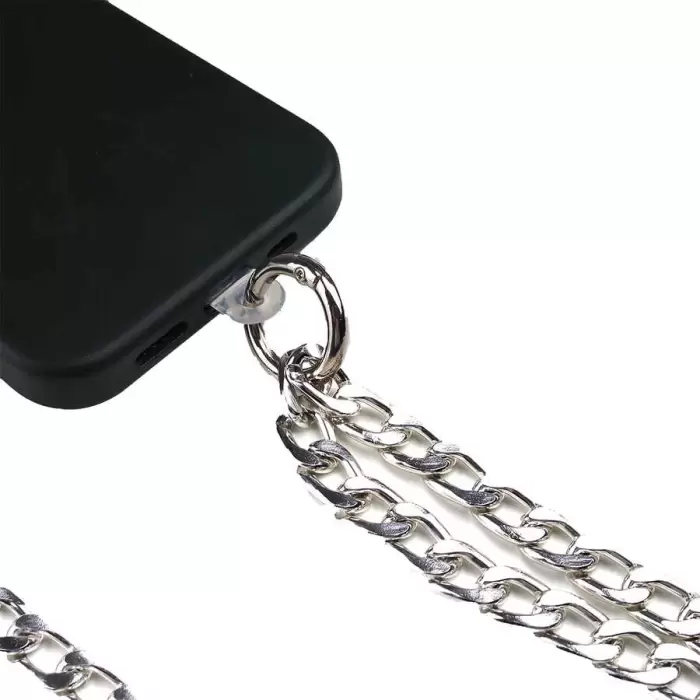 Lopard Cep Telefonu Askısı Metal Zincir 95 cm