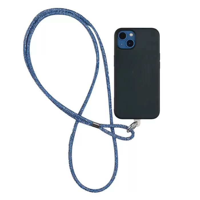 Lopard Cep Telefonu Full Taşlı Halat İp 140 cm