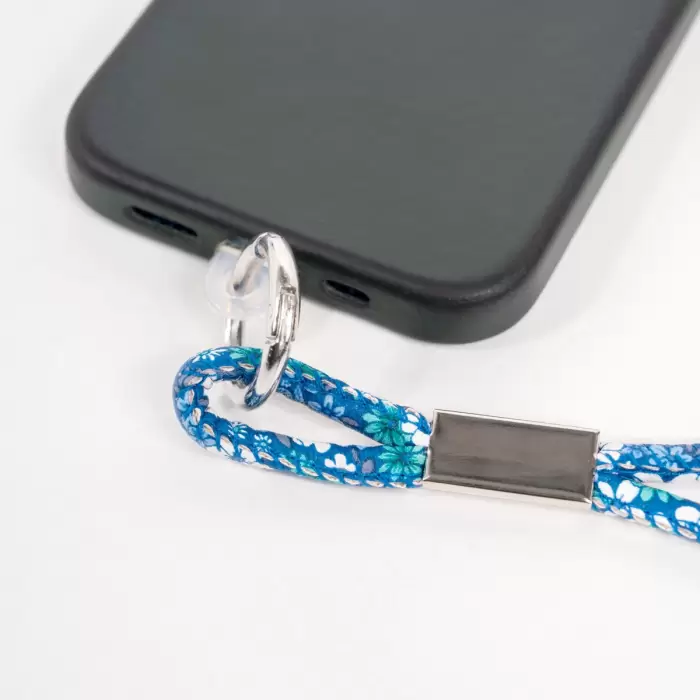 Lopard Dikiş Desenli İp Cep Telefonu El Askısı İpi 140cm