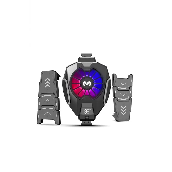 Lopard Dl05 Rgb Radyatör  Tablet Ve Telefon Soğutucu Fan - Siyah