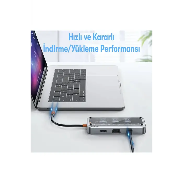 Lopard Dönüştürücü 10in1 Hub Sw10v - Gri