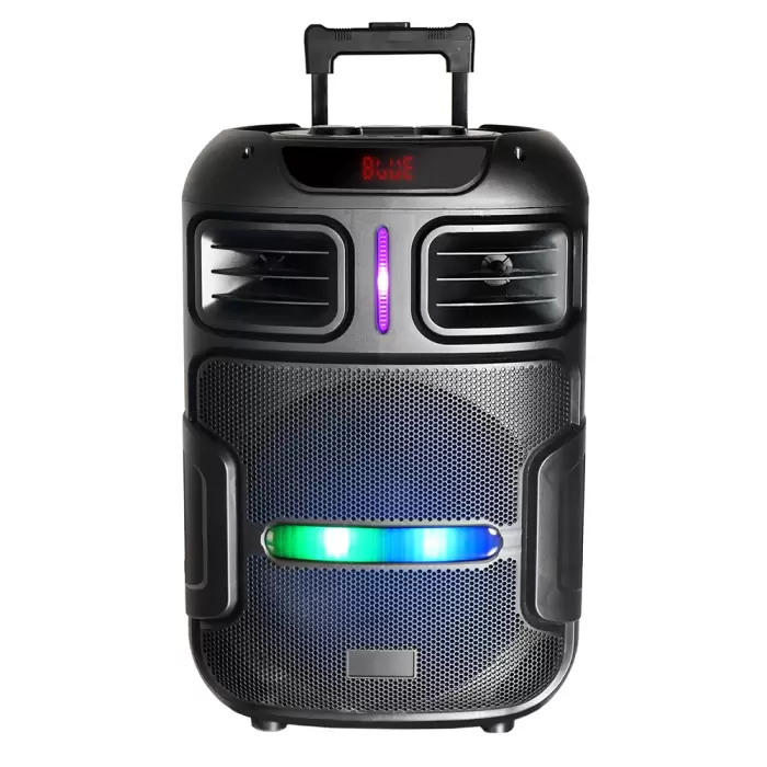 Lopard Gd-1503 Dijital Led Göstergeli Fm Radyolu Mikrofonlu Rgb Tws 15 İnç Stereo Bass Kablosuz Karaoke Hoparlör