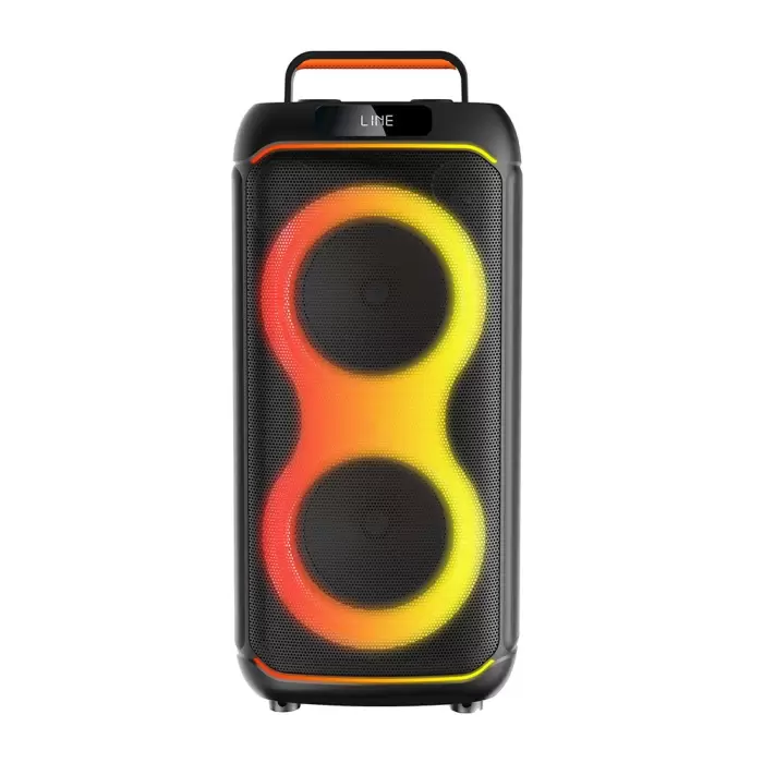 Lopard Gd-2608 Dijital Led Göstergeli Fm Radyolu Mikrofonlu Rgb Tws Çift 6.5 İnç Stereo Bass Kablosuz Karaoke Hoparlör
