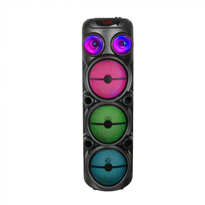 Lopard Gd-2887 Dijital Led Göstergeli Mikrofonlu Rgb Tws 8 İnç Stereo Bass Kablosuz Karaoke Hoparlör